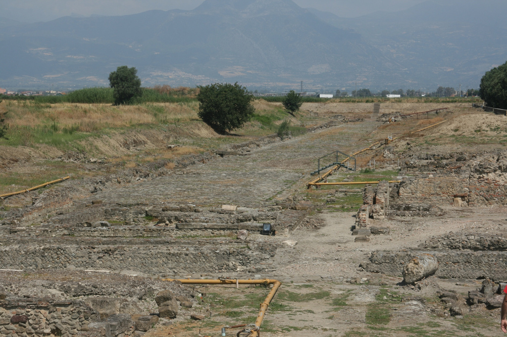 Escavos arqueológico de Sibari