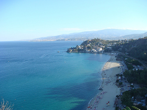 Spiaggia Caminia Calabria. Fonte Flick